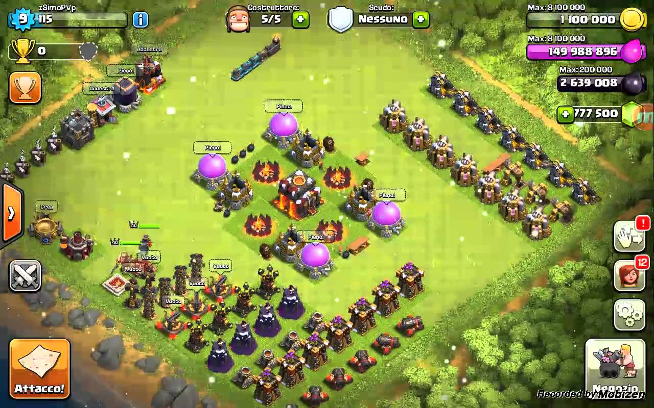Clash of clans unlimited everything apk